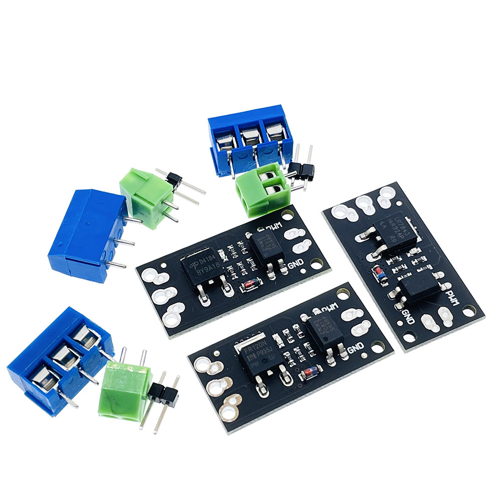 절연 MOSFET MOS 전계 효과 튜브 모듈 3V MCU 교체 AOD4184 Arduino 보드 및 LR7843 5V 릴레이 용 FR120N / D4184 D4184 : 나인틴컴퍼니