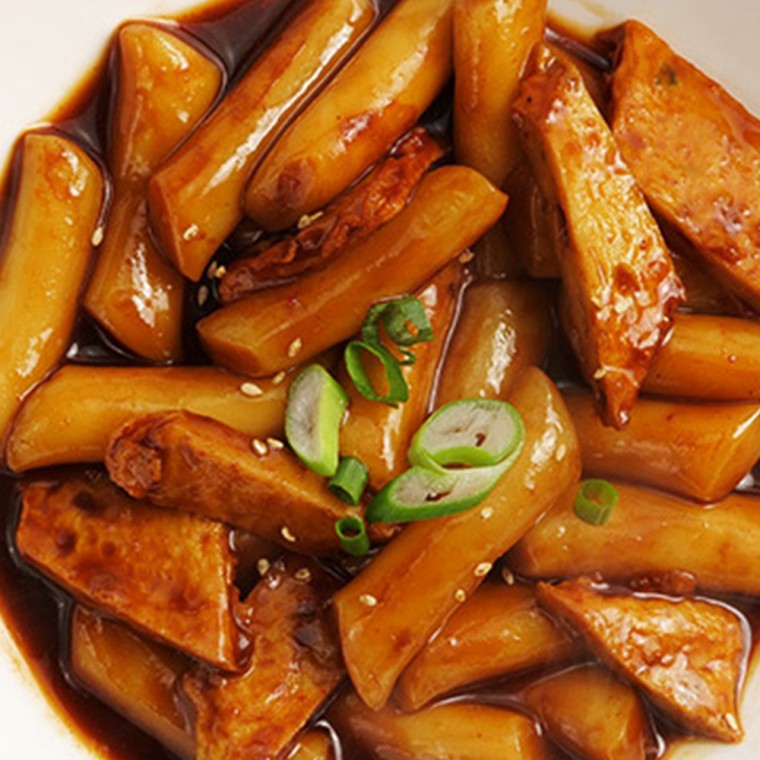 밀떡볶이 어묵 캠핑 짜장맛 밀키트 2인분 피크닉 국민분식 술안주 간식 가래떡 야식 밀떡 : 레드마운틴23