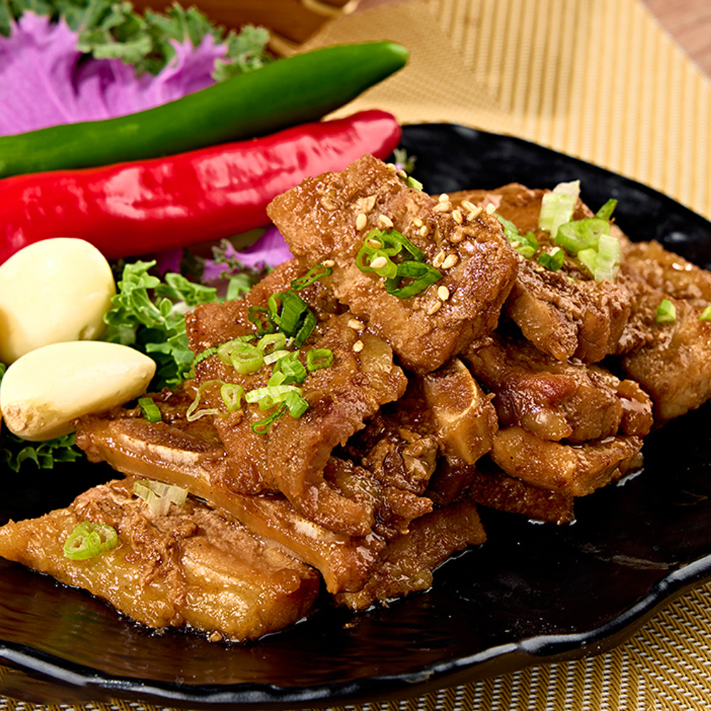 국내산 한돈 양념 돼지갈비 LA갈비 숯불 800g 돼지고기 대용량 캠핑요리 아이들반찬 : 해남형제