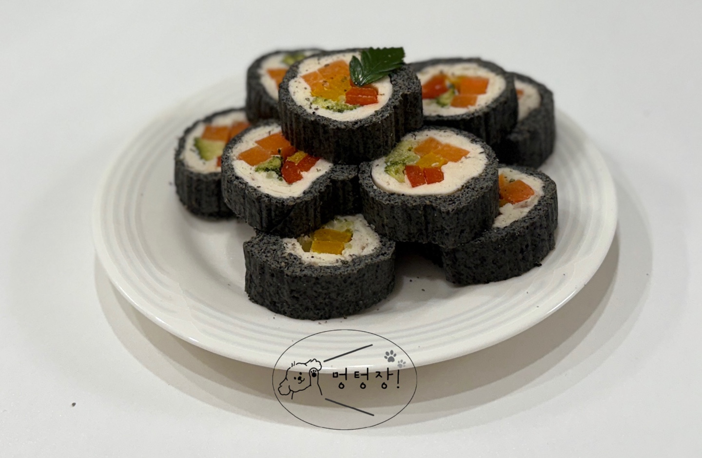 [멍텅장] 강아지김밥 수제간식 멍김밥(6pc) : 멍텅장