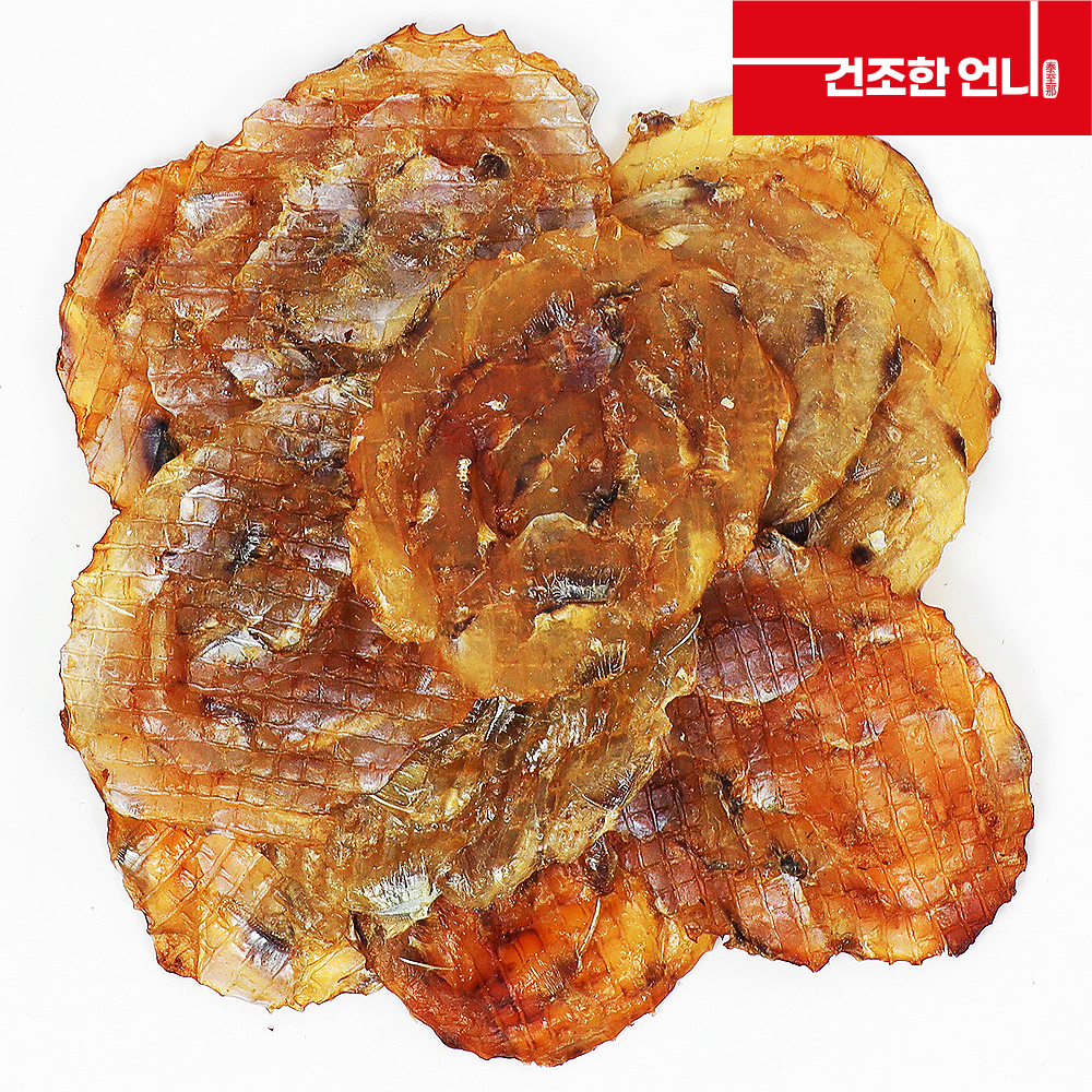 건조한언니 두꺼운 쥐포 국내가공 혼술 맥주안주 건어물 쥐치포 단짠 구운쥐포 : 태즤나