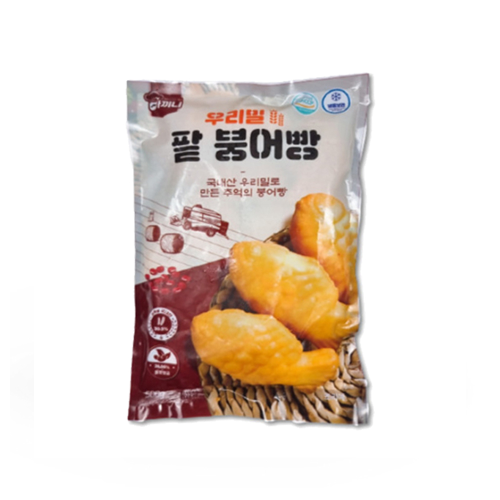 [냉동]우리밀 팥붕어빵 500g (50g X10개입) : 오월동산