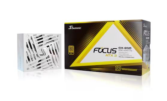 [시소닉] NEW FOCUS V4 GX-850 GOLD 풀모듈러 ATX3.1 화이트 : 이아이인포메이션