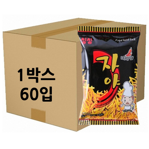 싱싱 자야 매콤한맛 (30gx60) : 빅도매스토어