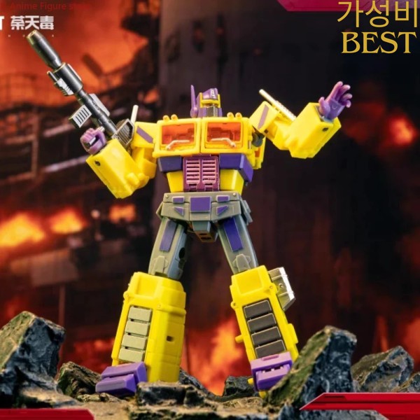 MPH 스튜디오 변환 울트라 매그너스 OP Commander 미니 9.7cm 액션 피규어 G1 로봇 완구 : 공덕선