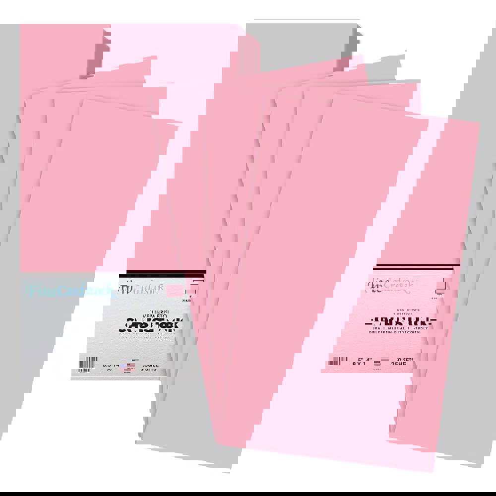 핑크 메뉴 합법 사이즈 8.5 x 14 인치 67 벨럼 브리스톨 경량 카드 스톡 페이퍼 커버 | 팩당 250 장씩 1 리암 : 몽몽잡