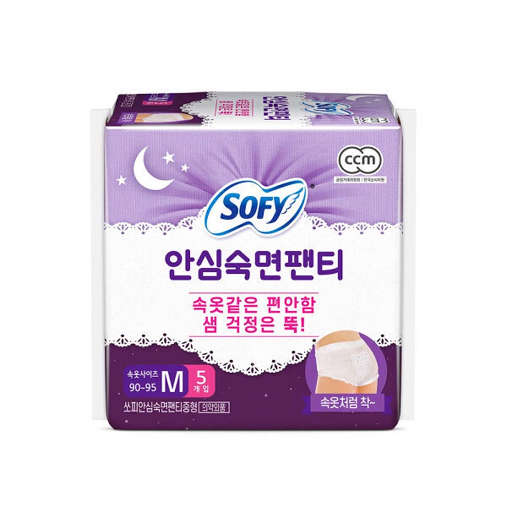 엘지생활건강 쏘피 안심숙면팬티 중형 5P 6개 : 주식회사 테크조이