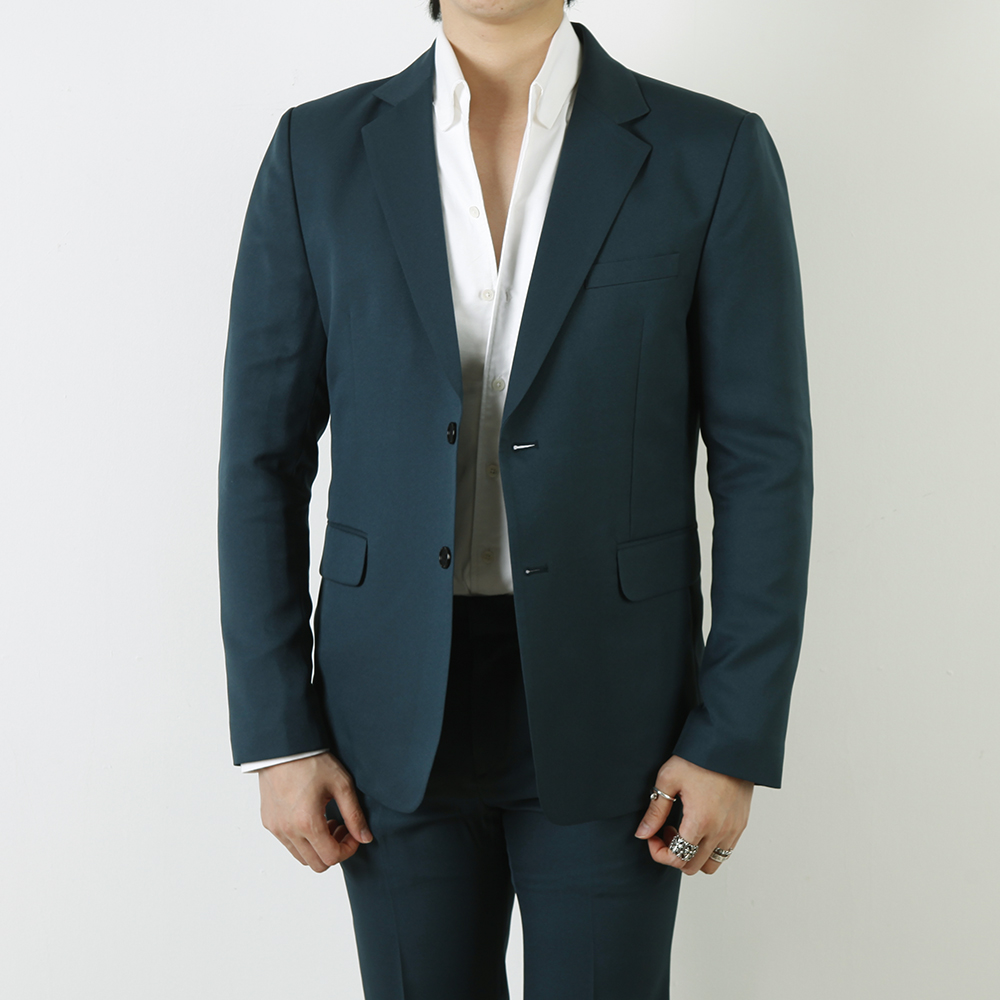 90 -115사이즈 남성 베이직 4계절 수트 (2 color / 그린 청록) 이벤트 유니폼 정장 : 잉글리쉬맨