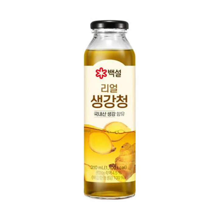 백설 리얼 생강청 310ml X 3개 : 담터다방