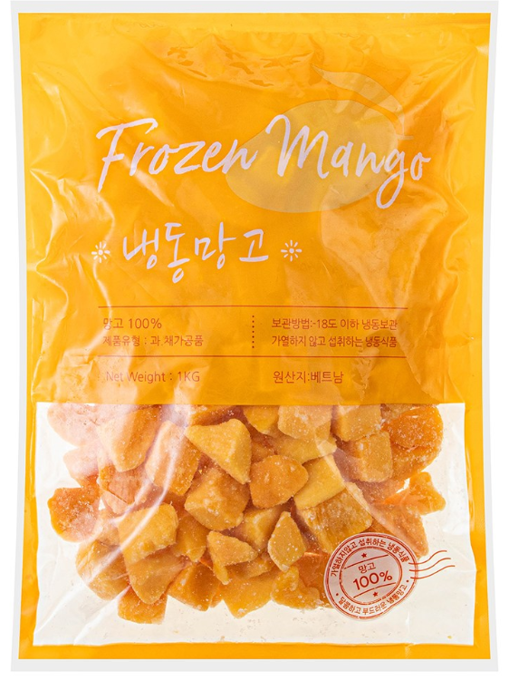 푸디즈 냉동 망고 1kg : 한승인터내쇼날