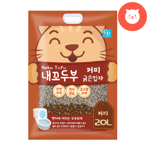 내꼬두부 두부모래 굵은입자 커피 7L : 매일멍냥