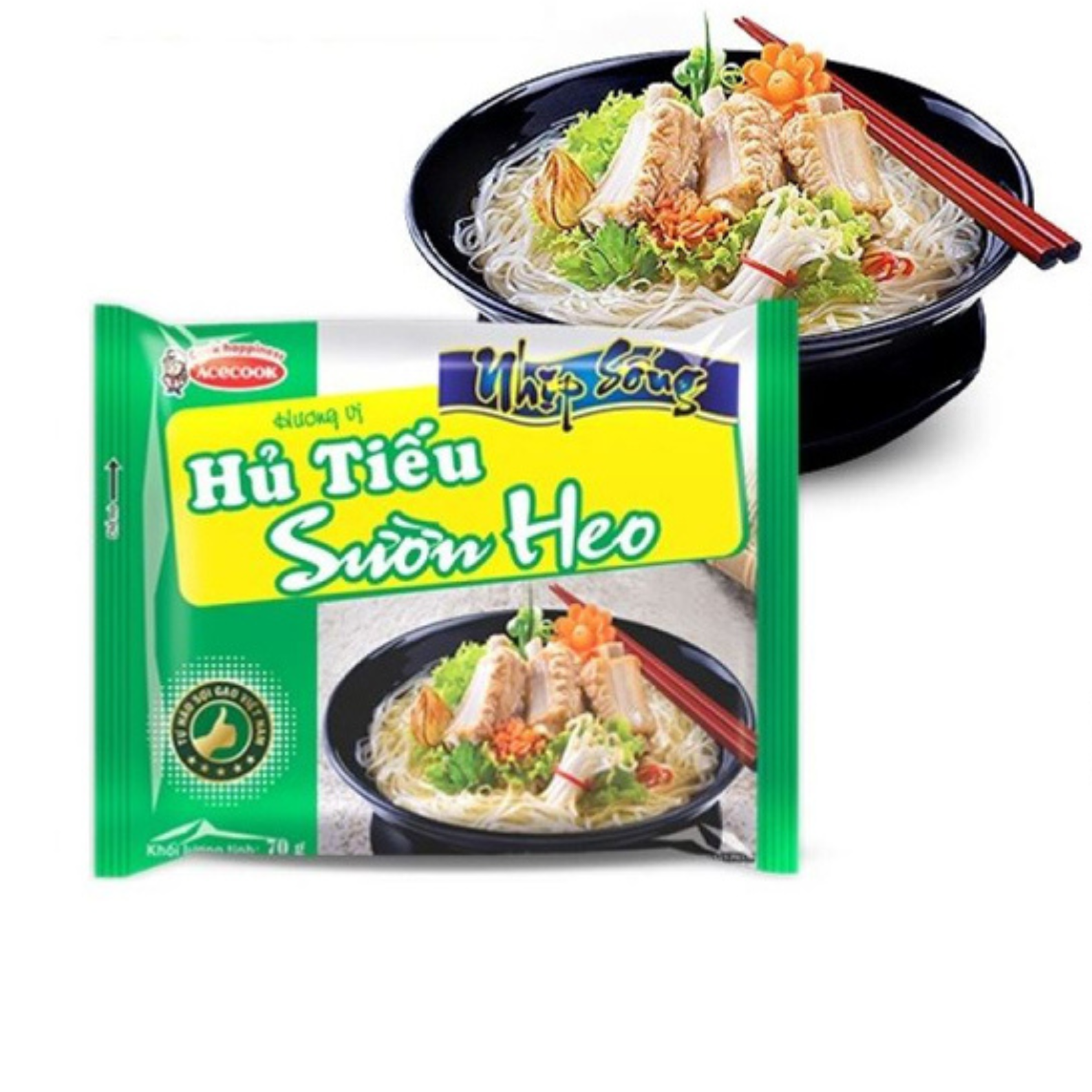 Vmart 베트남 돼지갈비맛 후티우 쌀국수 hu tieu suon heo 30ea : Vmart 비마트