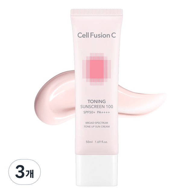 셀퓨전씨 토닝 썬 스크린 100 SPF50+ PA++++ 50ml 3개 : 플러스울트라 쇼핑몰