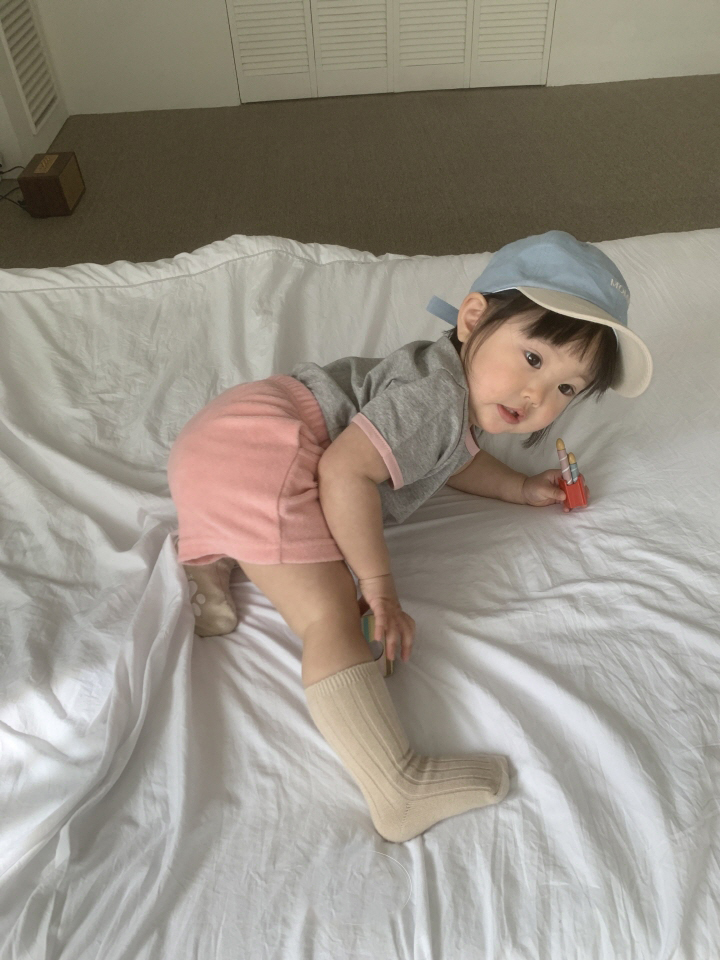 [국내제작] 체온팬츠 유아동 키즈반바지 테리 영아옷 돌 아기반바지 환절기 여름외출복 선물 : 데이굿박스