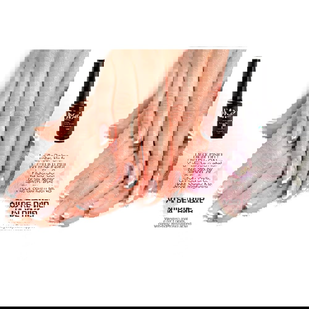 젤 네일 프로페셔널 프리 애시드 네일 프리 네일 드라이 탈수기 본더, DM 프라이머 프렙 퀵 헤마 위한 클리어를 폴리쉬 내추럴 매니큐어 : 제나듀