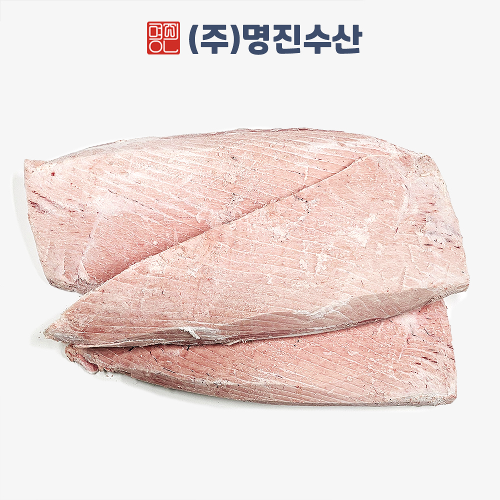 [냉동참치] 눈다랑어 복육(뱃살) 大 참치도매 18kg, 1개 : 명진수산몰