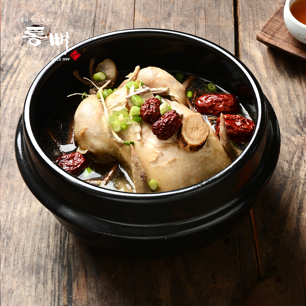 통뼈전통삼계탕 1kg 1+1팩 : 통뼈몰.