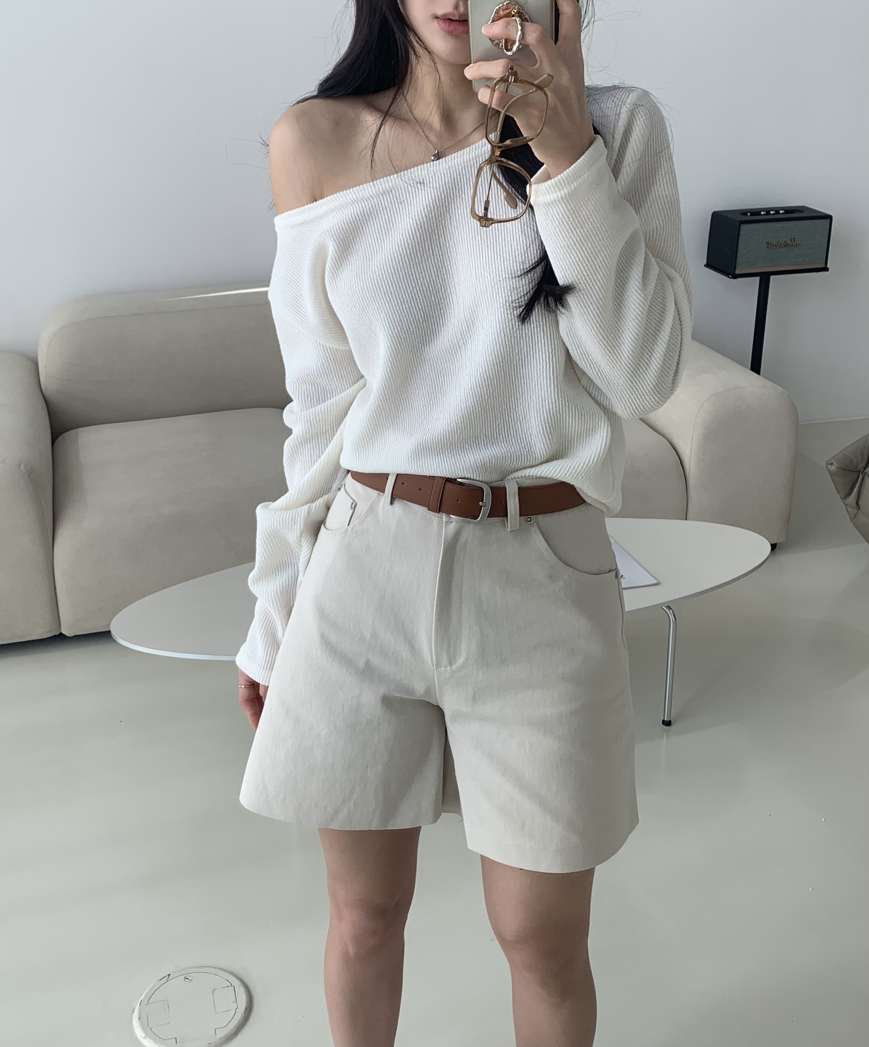 박시 루즈 간절기 봄 니트 3color : 온채
