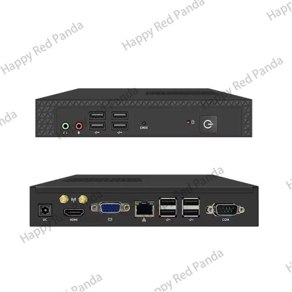 미니 PC 컴퓨터 i7 프로세서 ITX 윈도우 10 씬 클트 산업 COM SSD 블루투스 와이파이 게이밍 : 사코컴퍼니