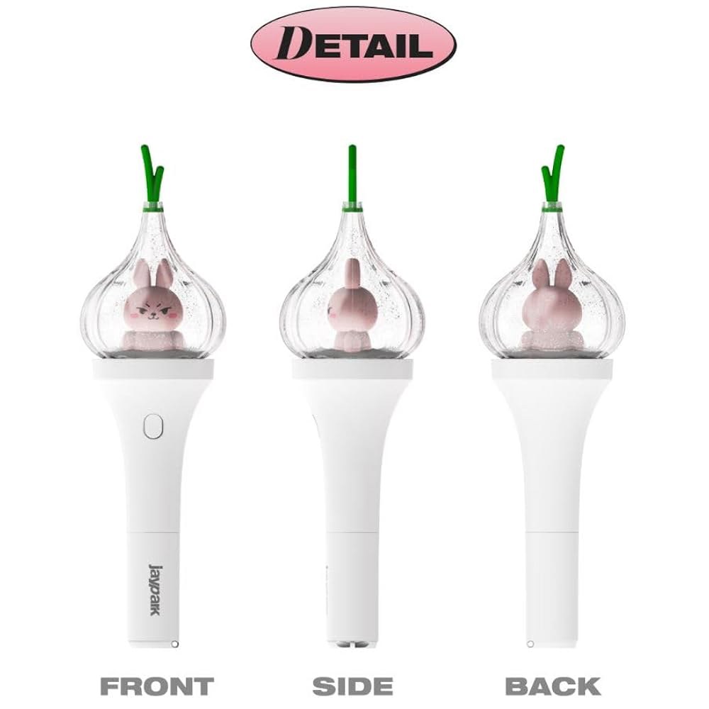 제이 박 공식 라이트 배터리 스틱 스틱 플라스틱 범 팬 엔터테인먼트 구동 (LED : 이스트리테일