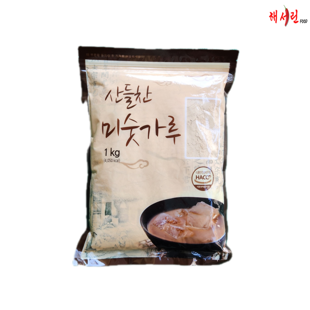 산들찬 17곡 미숫가루 1kg 선식 아침식사대용 : 해서린FOOD