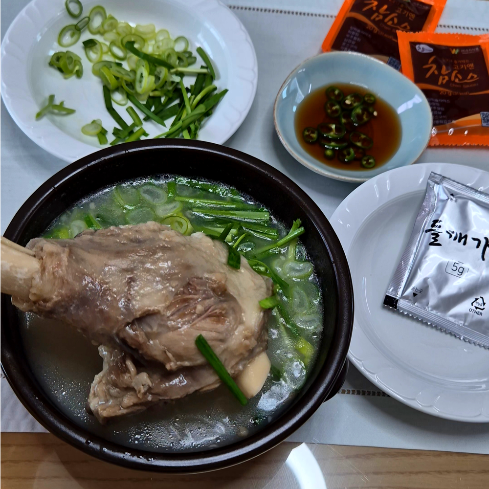 미식산장 통 양다리탕 1.2kg 양탕 : 먹자푸드