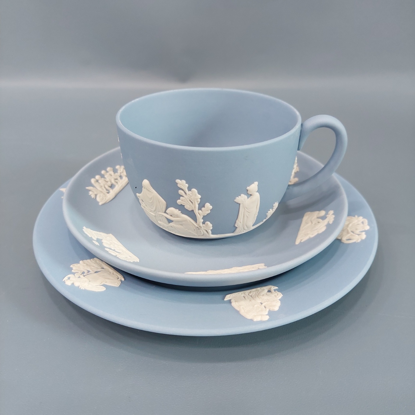 wedgwood 제스퍼 찻잔 트리오 : RH앤틱