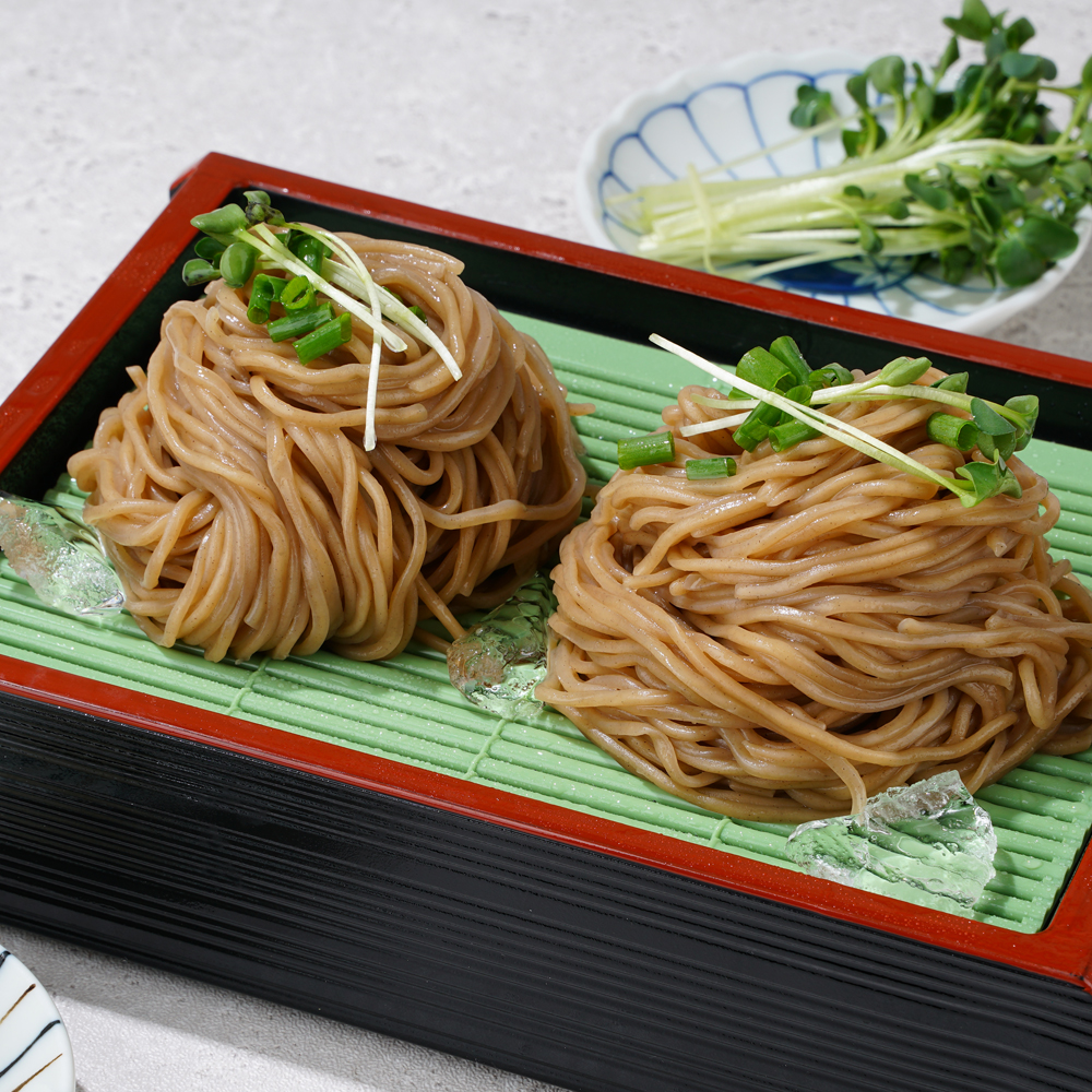 냉모밀소바 생메밀면 500g+500g (5-6인분) : 명동칼국수김치