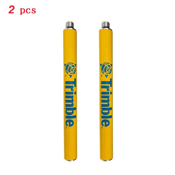 2PCS 25cm 측량 확장 폴 프리즘 안테나 Trimble R12i R12 R10 R9snR8s R2 GPS 5/8x11 스레드 1 피트 용 섹션 확장 : 포리투코퍼레이션