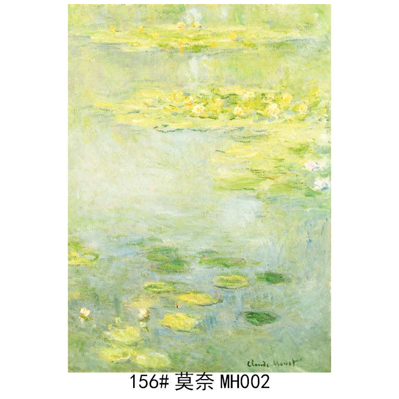 인상파 모네 유화 인테리어 그림 센스있는 거실 액자그림 북유럽 침실 침대 옆 예술 액자 : 세이프안전