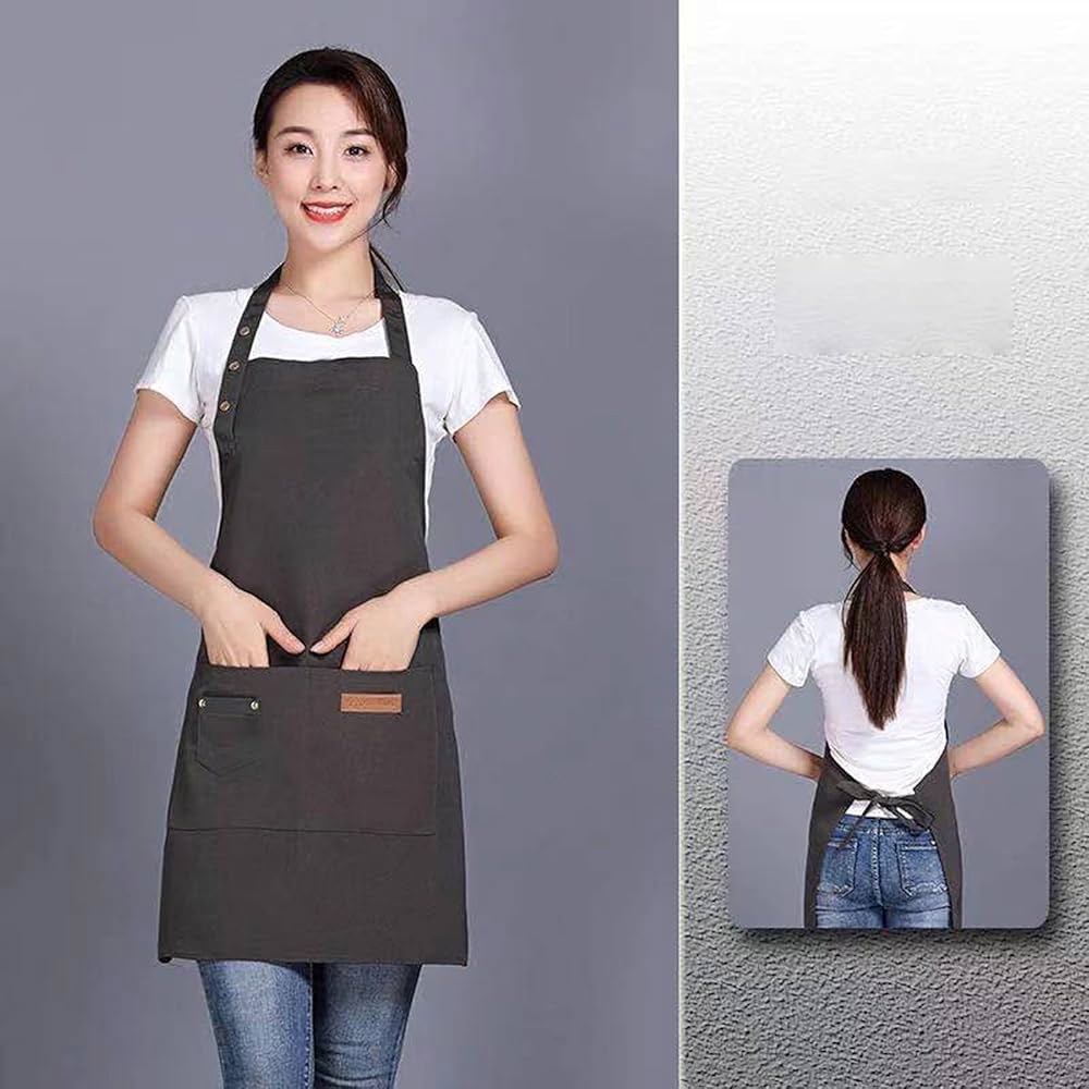 헤어 스타일리스트 앞치마 이발소 스타일링용 조절 가능 네일 아트 페인팅 뷰티 살롱 액세서리 90 x 68cm 35.43 26.77인치 : 쇼피포