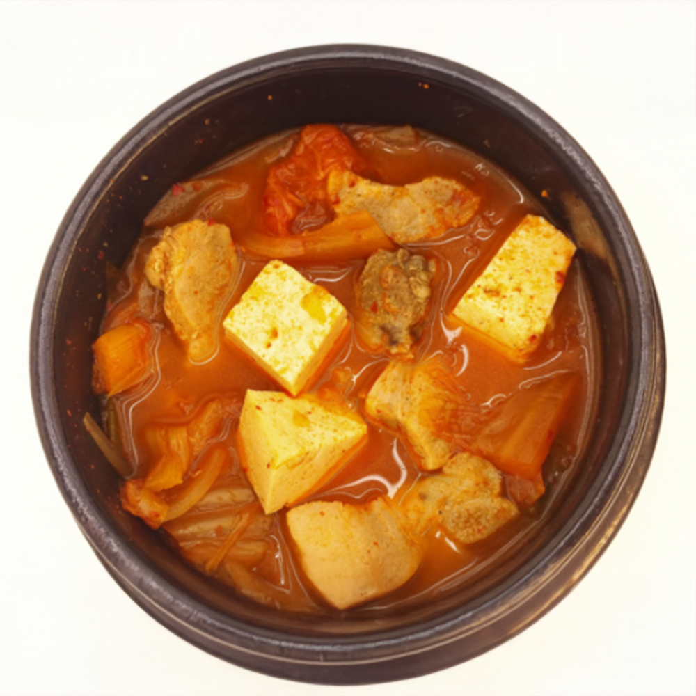 김치찌개 밀키트 간편식 돼지 고기 듬뿍 캠핑 음식 김치찌개 520g 4개 : 바잉바잉몰