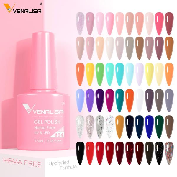 5ml 네일 젤 폴리쉬 60 색 Hema Free Milky White Jelly Color Soak Off UV LED 바니시 풀 커버리지 CANNI 매니큐어 : 아리수수스