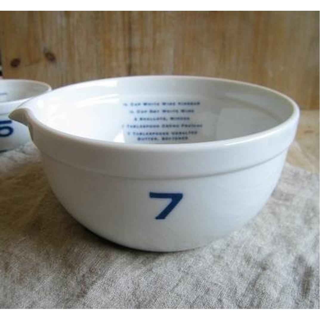 스튜디오엠 믹싱 STUDIO 17507 No 라운드 넘버즈 물코 bowl 넘버 세트 1호 계량컵35ml/화이트 : 쿠베리shop