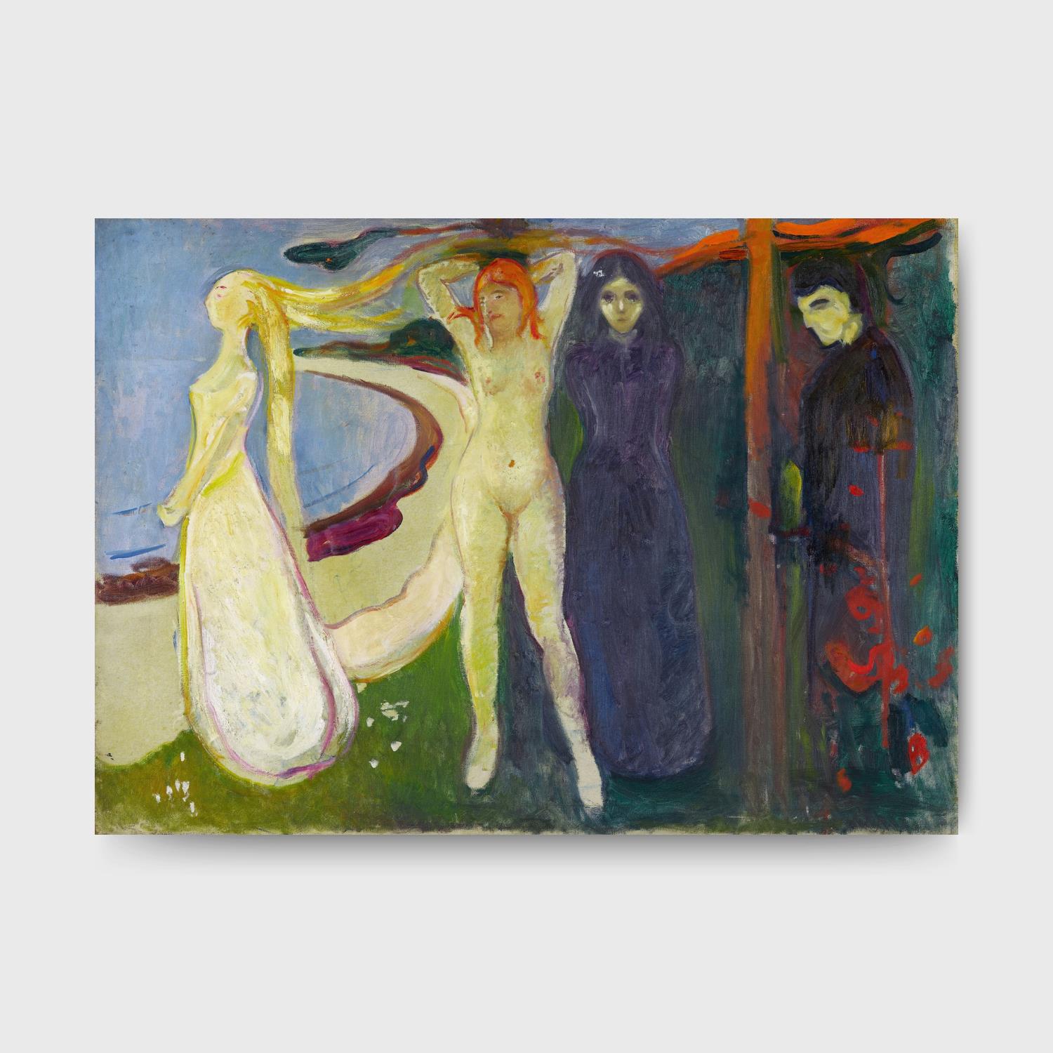 [에드바르트 뭉크] Edvard Munch - 19세기 노르웨이 오슬로 작가전, 세계명화, 내면의 불안을 그린 화가 : 아트스코