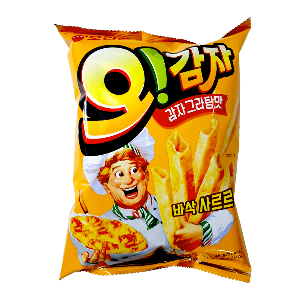 오리온 오감자 감자그라탕맛 45g, 12개 : 랜선스토어