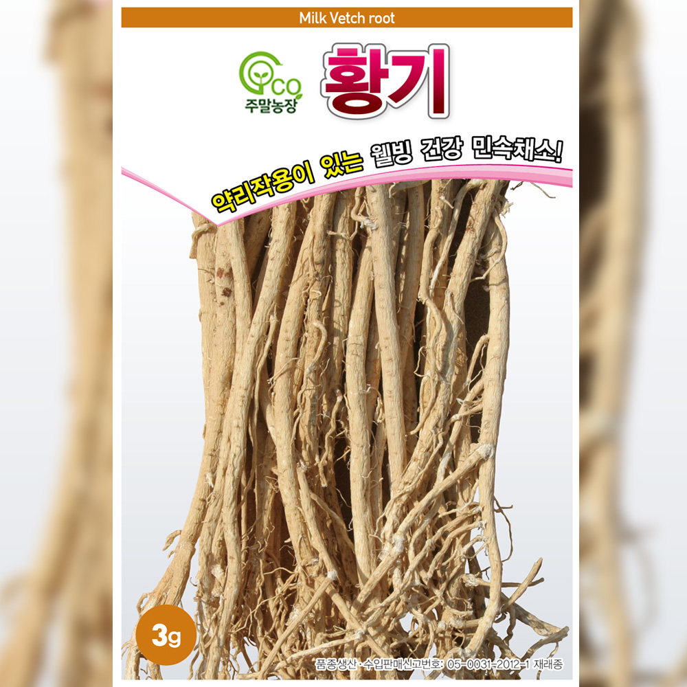 황기씨앗종자 황기 3g : 코코주말농장