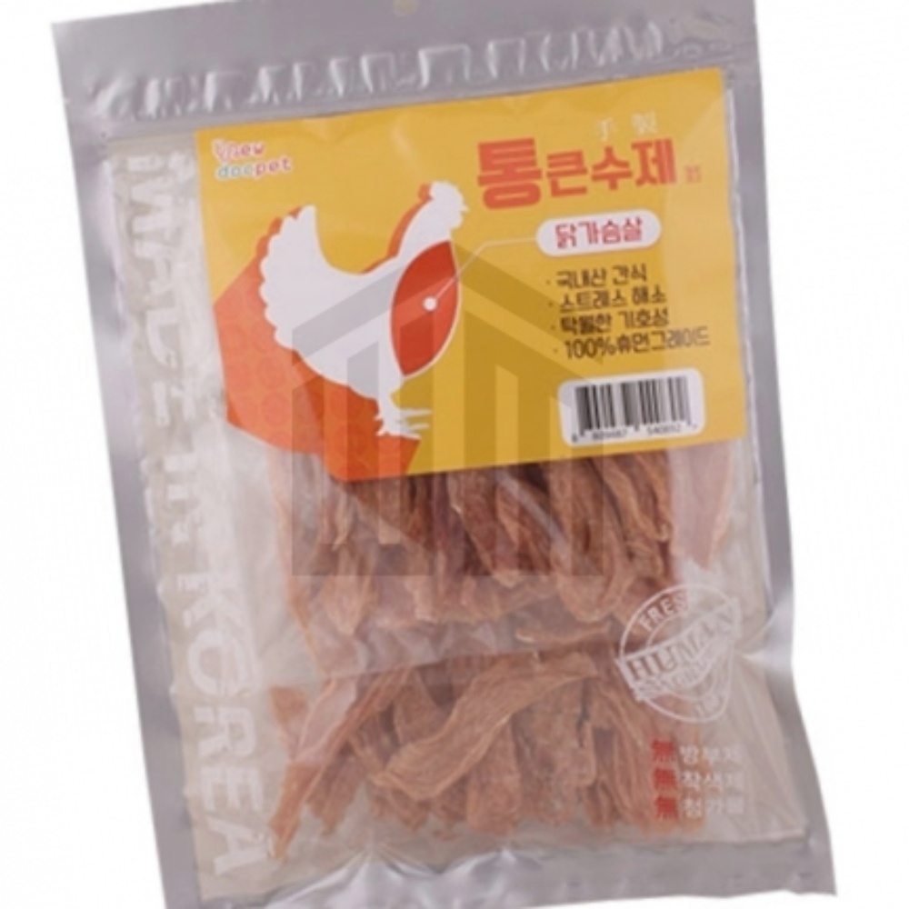 위니펫스토어 통큰수제간식 닭가슴살 240g 육포 백만송이스토어 강아지 영양 애견 : 위니펫스토어 추천