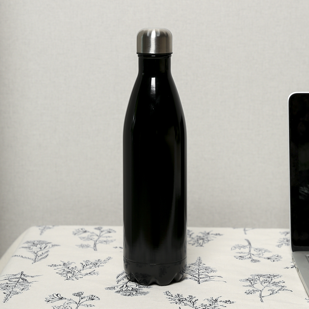 신비 750ml 스텔라 유광 보온병(블랙) 예쁜텀블러 스텐물병 스포츠물통 : 신비트렌드
