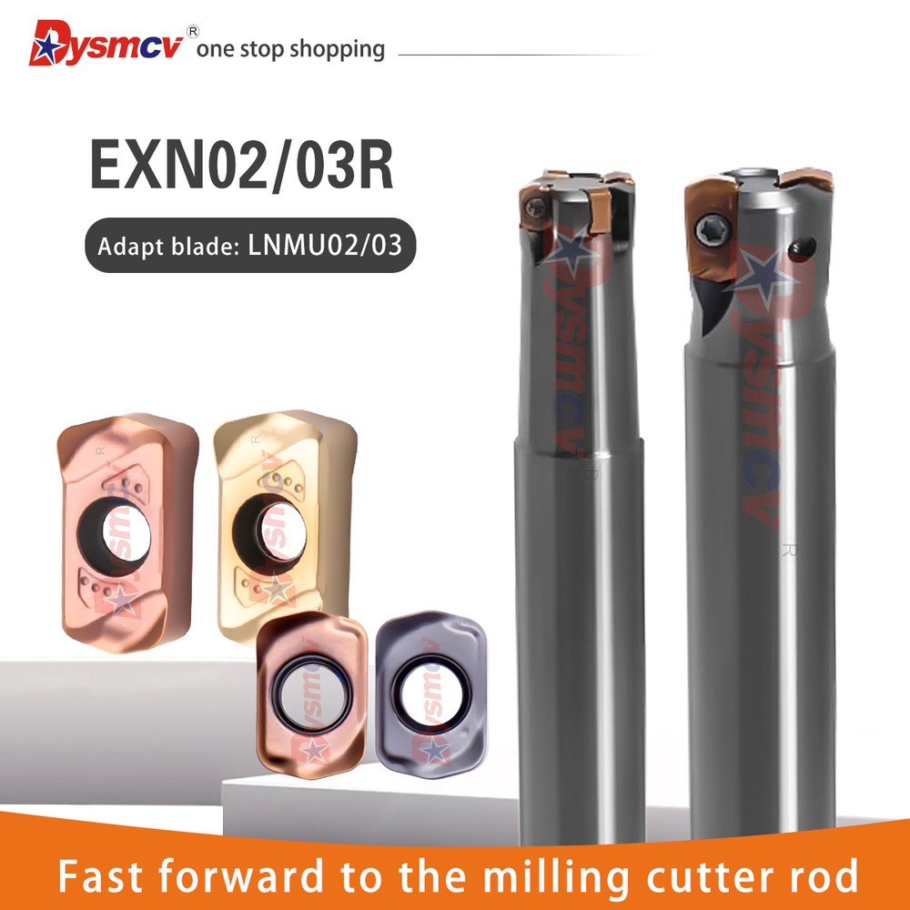 EXN02R EXN03R CNC 선반 밀링 커터 홀더 LNMU0202 LNMU0303 양면 인서트 경질 합금 블레이드 : 둘원유통