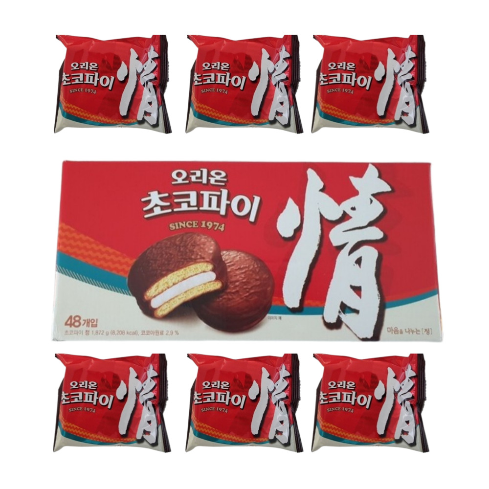 오리온 초코파이 48개입 한박스 : 라라라미