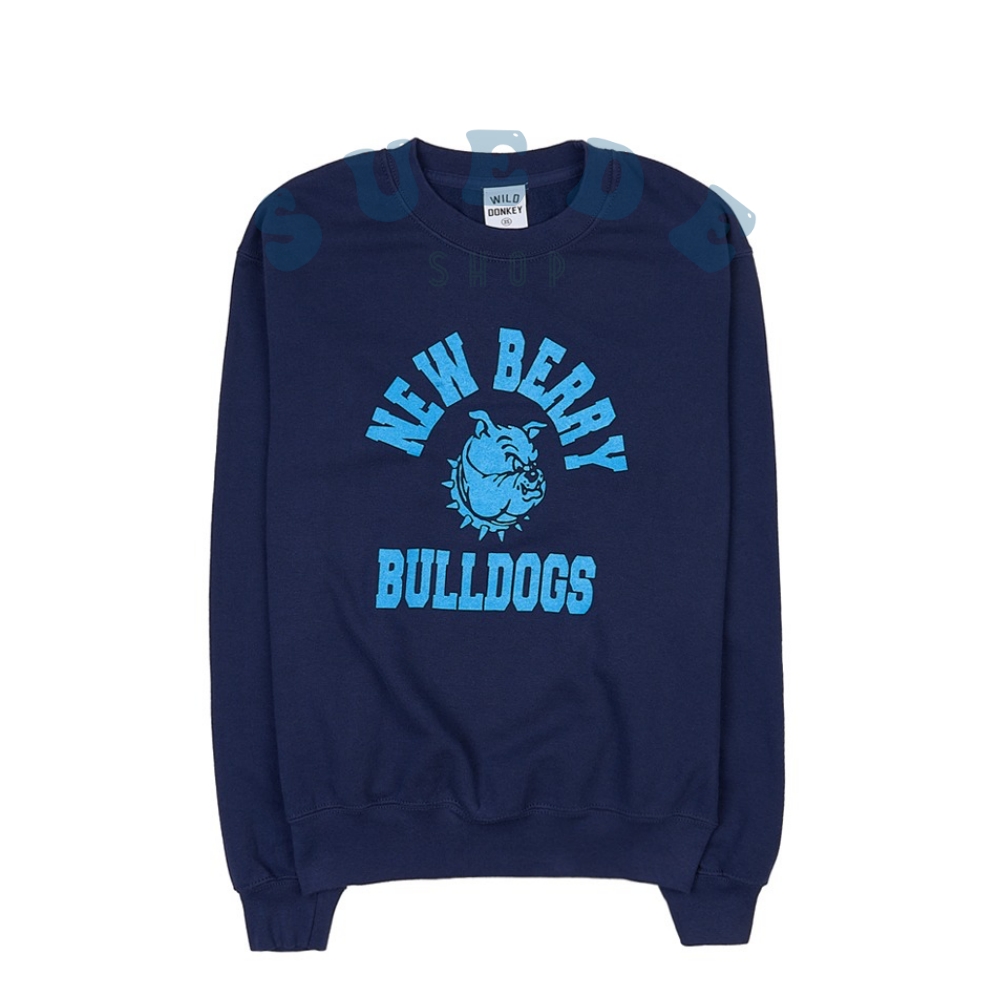 와일드 동키 뉴베리 불독 스웻셔츠 네이비 Wild Donkey Sweatshirt : 스웨이드샵