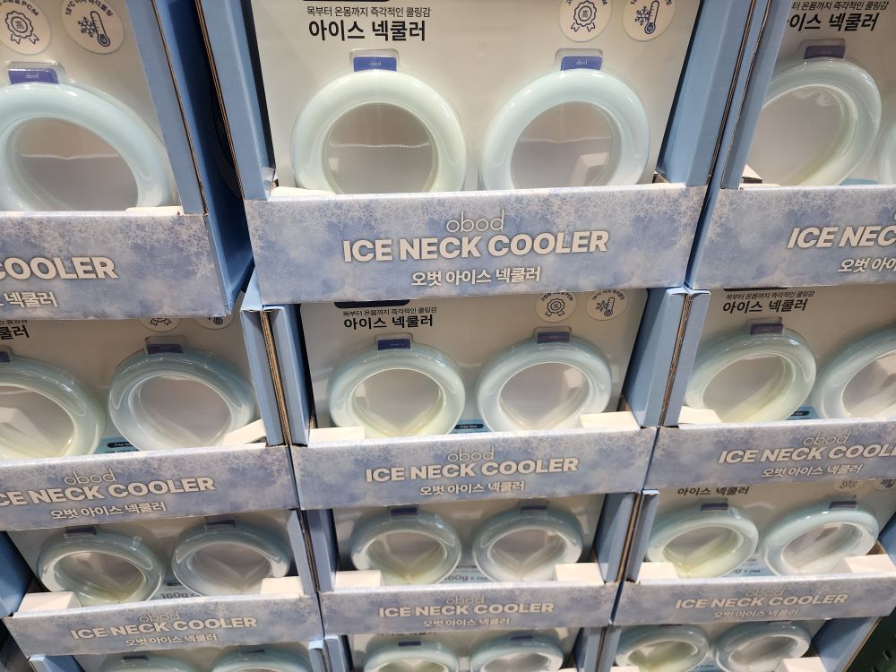 코스트코 OBOD 오벗 넥쿨러 2개 구매대행 간편한 쿨링감 여름 아이스 밴드 냉감 : 봉스구매대행