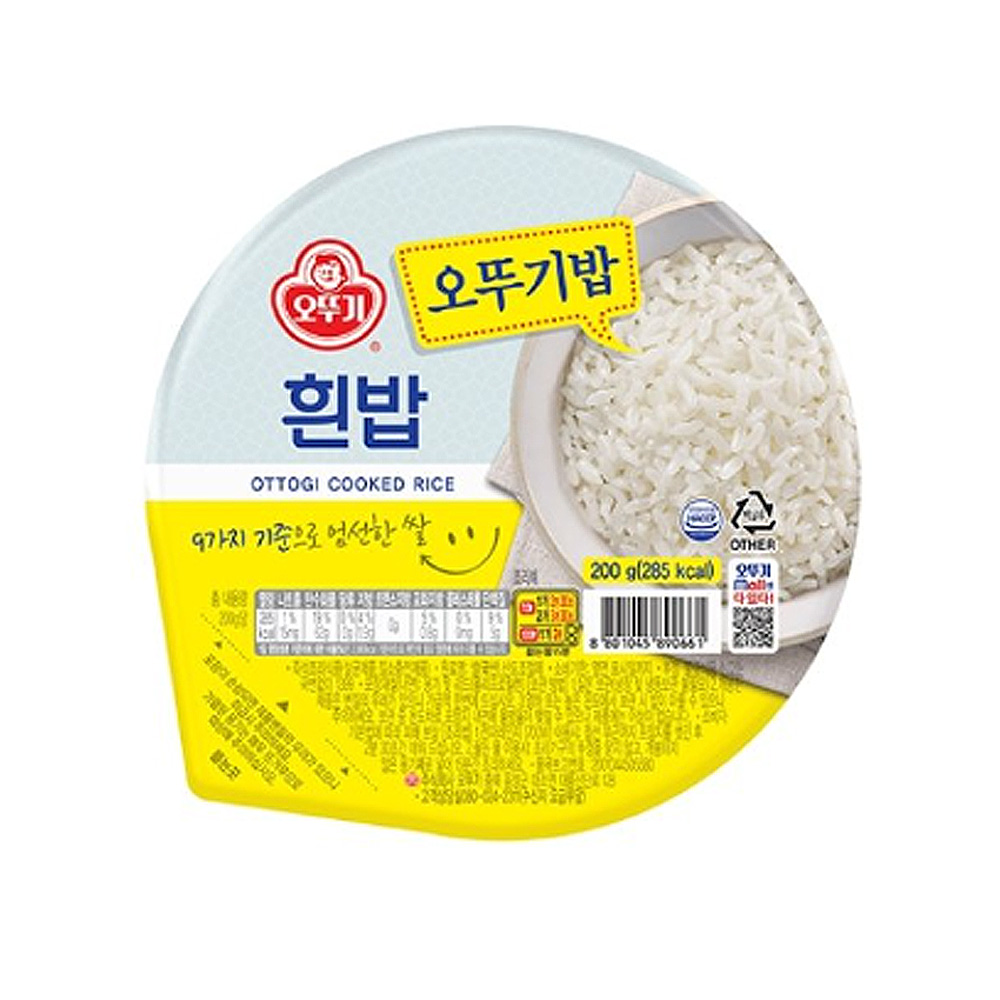 맛있는 오뚜기밥 200g, 36개 : 간편맛집