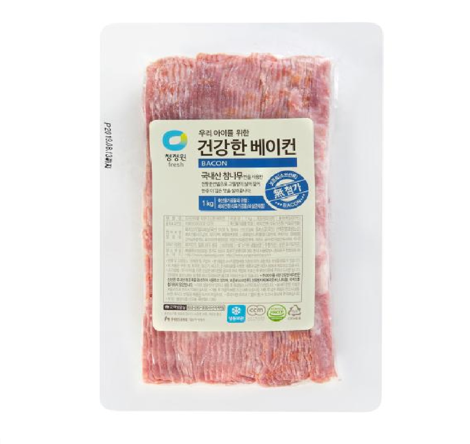 청정원 우리 아이 건강한 베이컨 1kg : 그린푸드마켓
