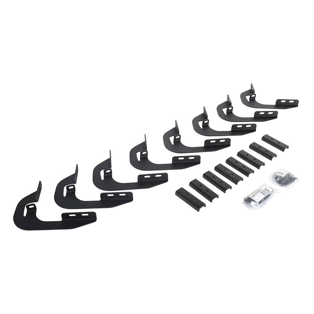 Go Rhino RB10 RB20 브래킷 마일드 스틸 텍스처 블랙 6940475 2014 2018 실버라도 시에라 1500 크루 픽업 기타 트럭 설명 참조... 