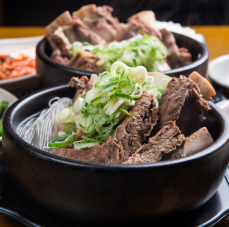 갈비탕 왕 한우 가마솥 갈비탕 550g : 야식포차