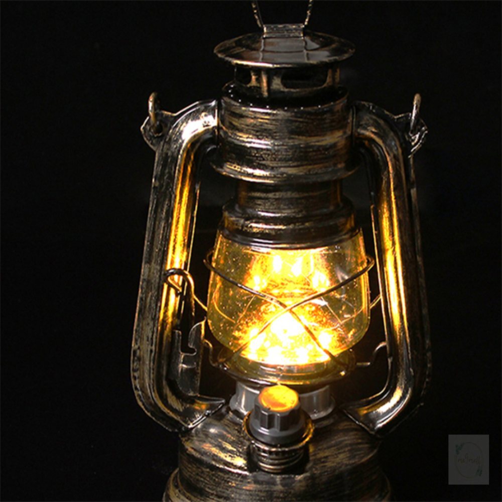 미구몰 LED 캠핑램프12x19cm 브라스 웜색전구 led캠핑용램프 : 미구몰
