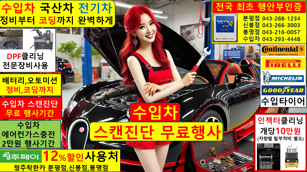 수입차 수리 저렴한곳 성지 사설 싼곳 비용 정비 청주 대전 천안 공주 오창 증평 음성 진천 : 자동차의 모든것 착한카