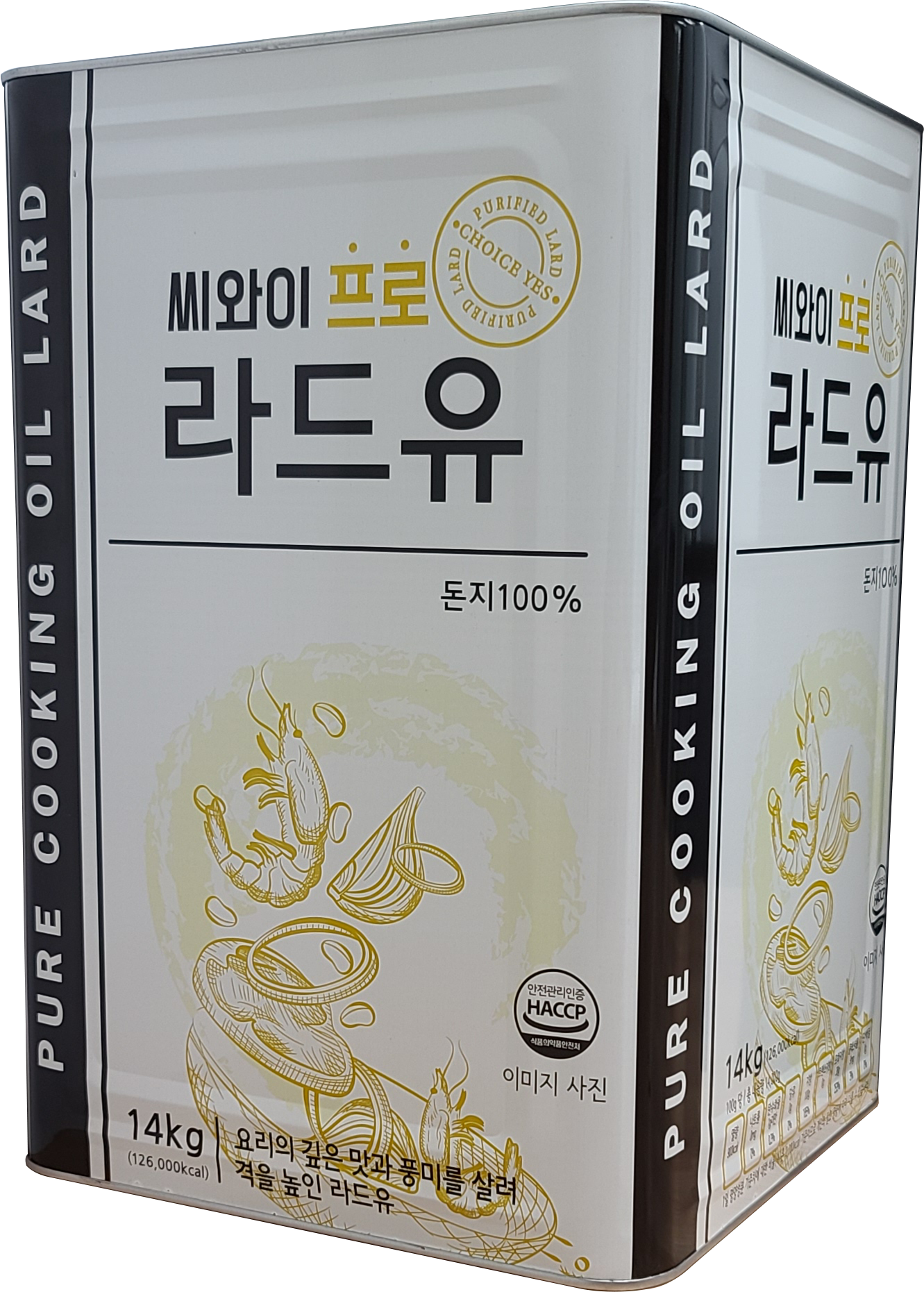 프로라드유/돈지/라드유/라드/100%돈지/14kg : 신우에프앤에스